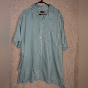 Men's Light Blue Short Sleeve Shirt